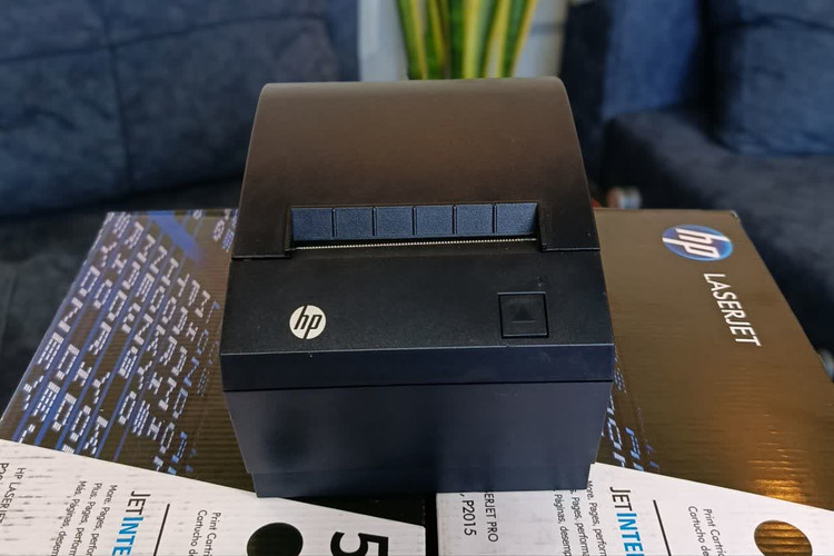 فیش پرینتر حرارتی HP A799 استوک در حد نو – نمای جلو در اصفهان